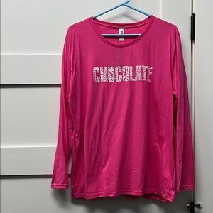 Pink Long Sleeve Shirt